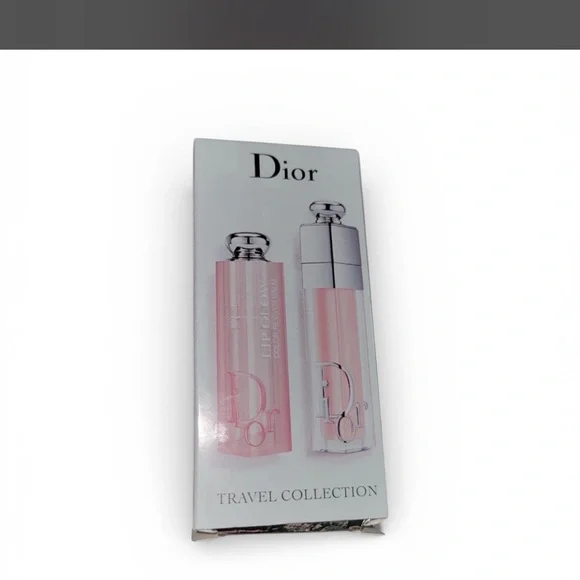 Dior Pink Lip Gloss Duo addict 001 set - Picture 1 of 7
